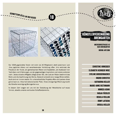 unsere Nummer 18,  Namen der Teilnehmenden KVB und das Projekt