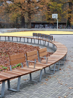 Gymnasium Round-Bench