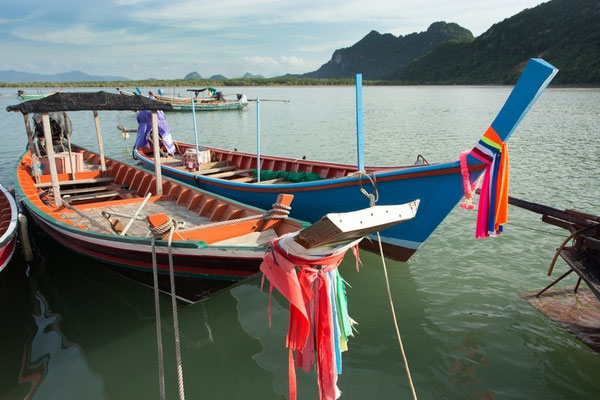 Thai Longtail-Boot in Khanom