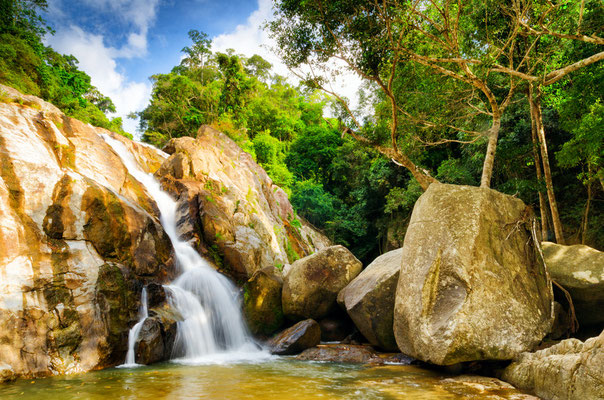 Hin Lad Wasserfall Koh Samu