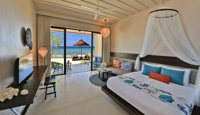 Buri Rasa Village Phangan - Zimmer mit Aussicht auf das Meer