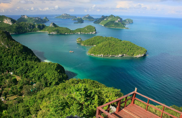 Der thailändische Nationalpark besteht aus 42 Inseln.