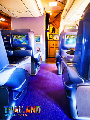Thai Airways Inlandsflug Chiang Mai (cnx) - Bangkok (bkk), Businessclass, Boing 777-200er