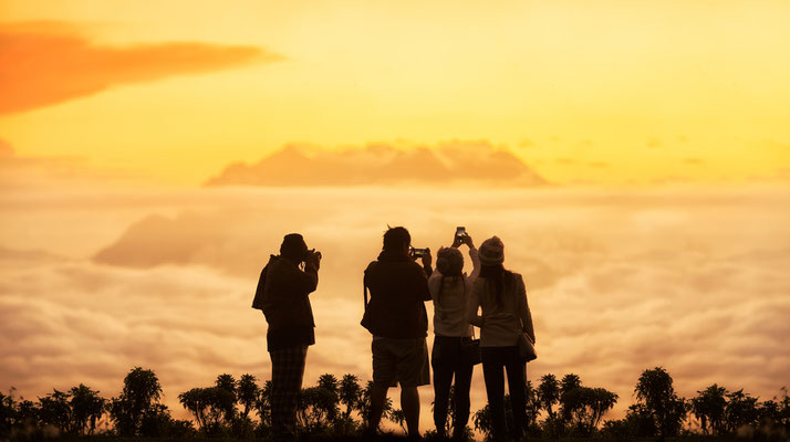 Nationalpark Huai Nam Dang Touristen