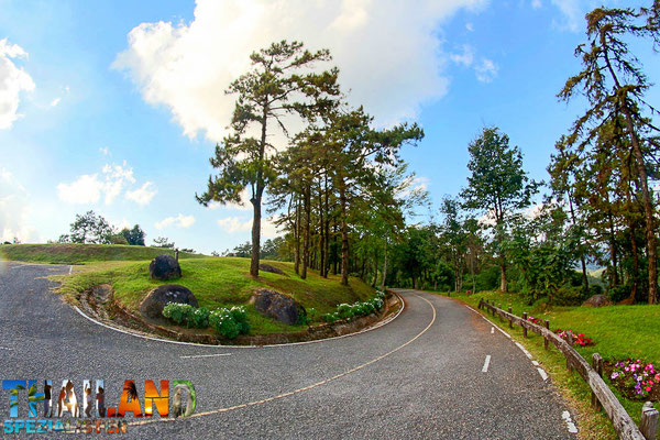 Strasse zum Nationalpark Huai Nam Dang