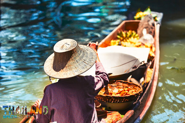 Schwimmender Markt Damnoen Saduak