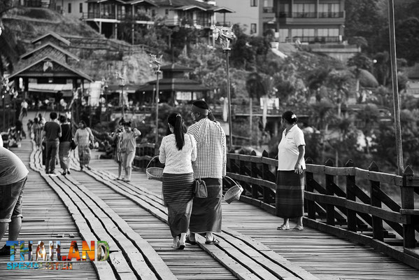Mon-Bridge in Sangkhlaburi
