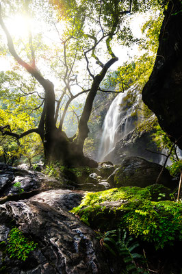 Huai Hian Wasserfall im Doi Phahom Pok Nationalpark