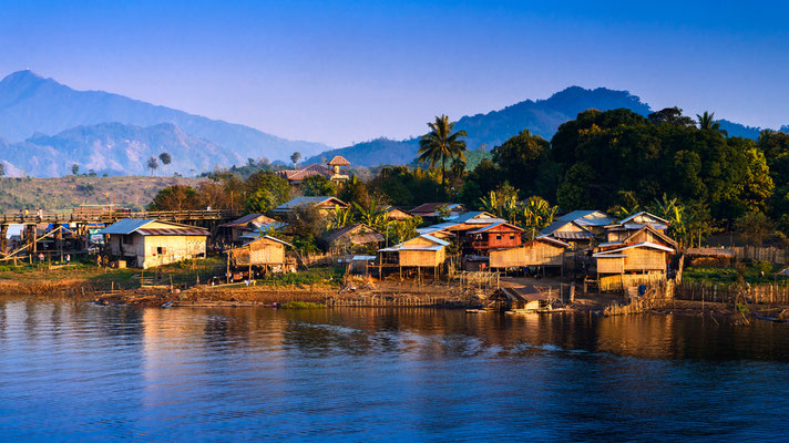 Dorf in Sangkhlaburi