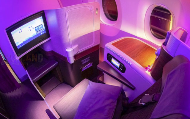 Businessclass in der TG (A380, fliegt nicht mehr)