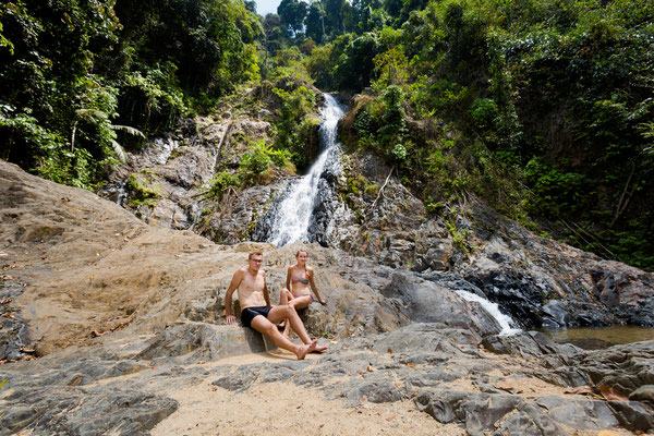 Huai Wasserfall Südthailand Tour