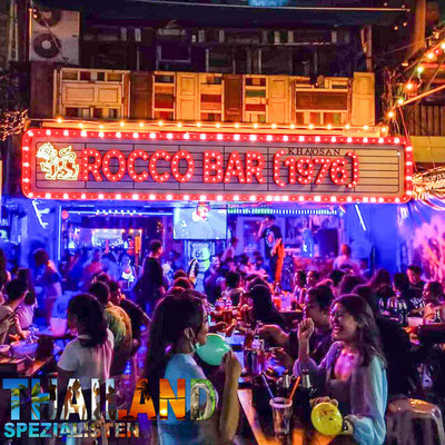 Rocco Bar in der Khao San Road