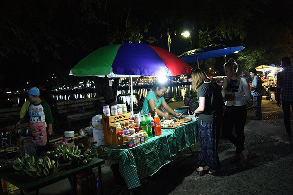 Nachtmarkt in Mae Hong Son