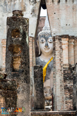 Tempel in Zentralthailand sind sehr imposant