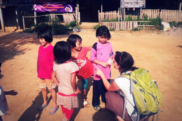 Lahu-Dorf in Nordthailand