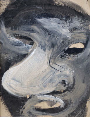 "19-048", 65x50 cm, acrylique sur papier, 2019