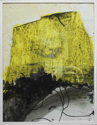 25-048 - 65 x 50 cm, acrylique/papier aquarelle, 2025