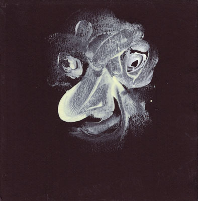"22-079", 20x20 cm, acrylique sur carton, 2022
