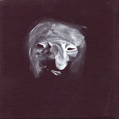 "22-083", 20x20 cm, acrylique sur carton, 2022