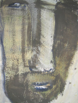 "09-111", 80x60 cm, acrylique sur papier, 2009