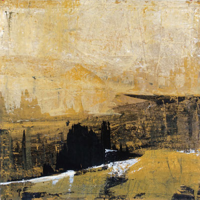 "26-053" - Acrylique sur papiers krafts encollés, 2026