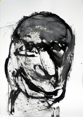 "21-049", 105x75 cm, acrylique sur papier, 2021