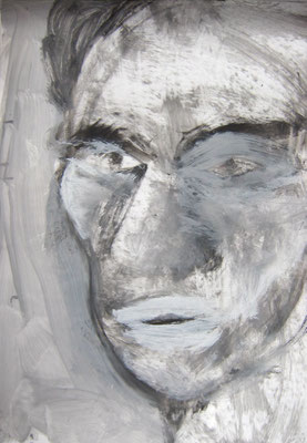 "12-126", 100x71 cm, acrylique sur papier, 2012
