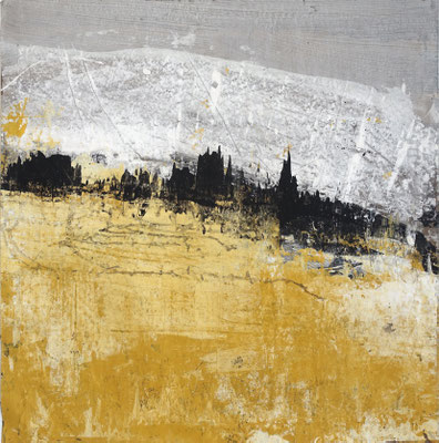 "26-050" - Acrylique sur papiers krafts encollés, 2026