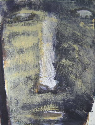 "09-116", 80x60 cm, acrylique sur papier, 2009