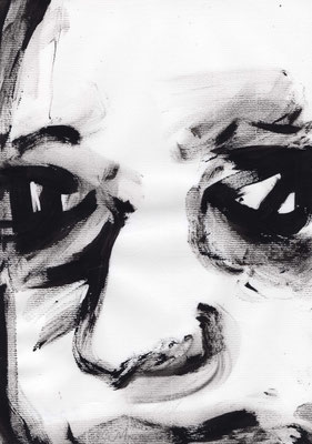 "20-049", 29,7x21 cm, acrylique sur papier, 2020