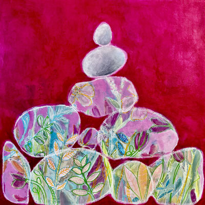 Bild 309, 2025, 60x60 cm, Fr. 220.-