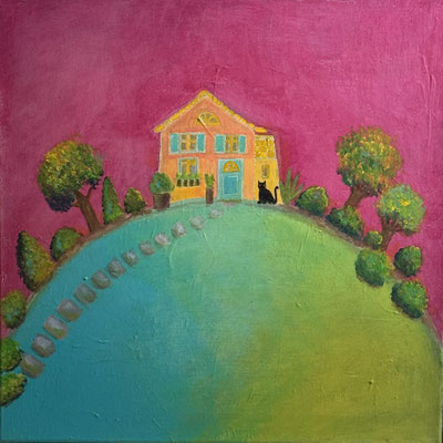 Bild 295, 2024/26, 60x60 cm, Fr. 220.-