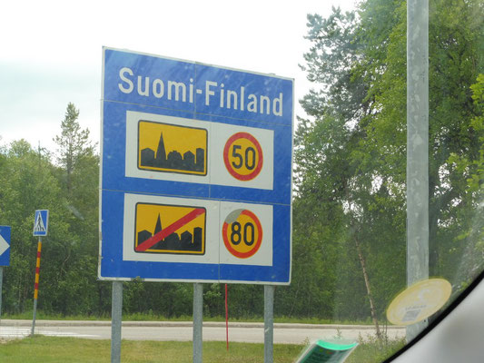  en Finlande on roule à 80 !