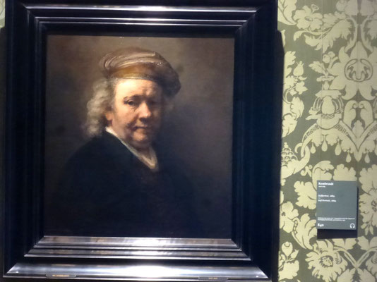 autoportrait de Rembrandt