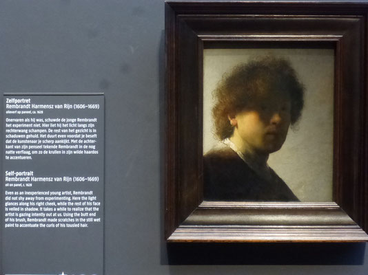 autoportrait de Rembrandt