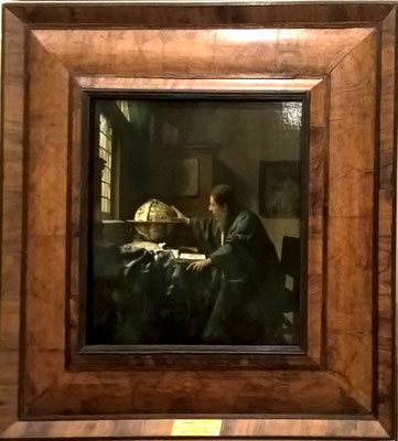 Le géographe  - un des 2 Vermeer du Louvre