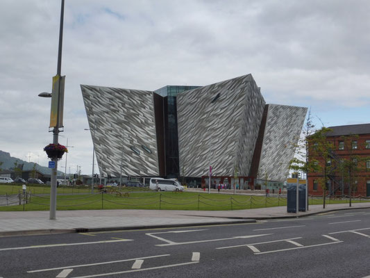 Le musée Titanic de Belfast.