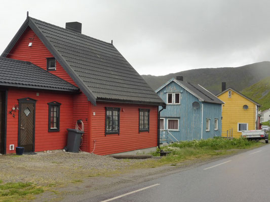  Ciel gris, mais des maisons très colorées
