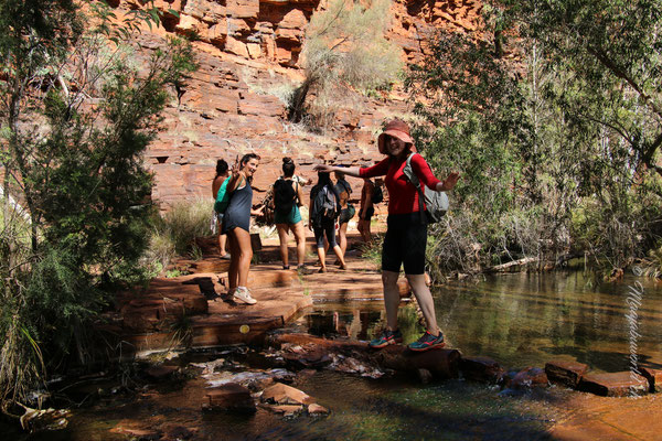 on the way to the Fern Pool