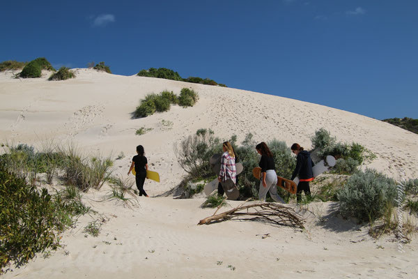 Sandboarding