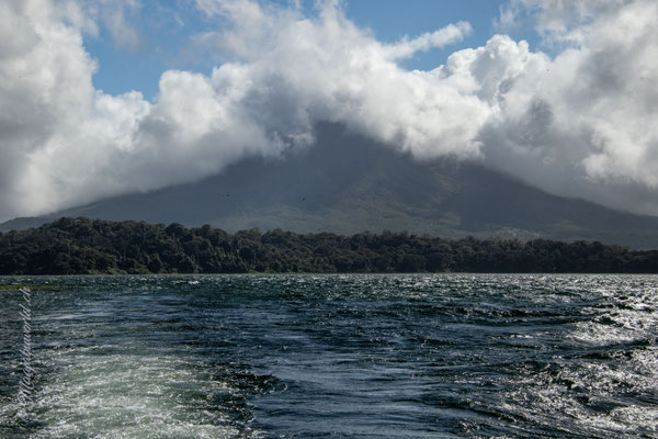 Abschied von La Fortuna Vulkan. 