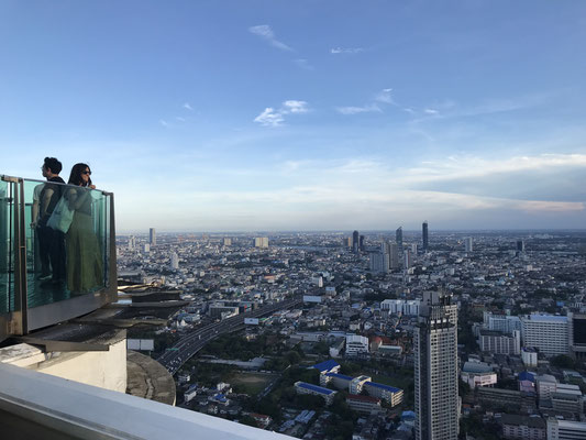 Aussicht auf die Stadt vom Lebua Tower