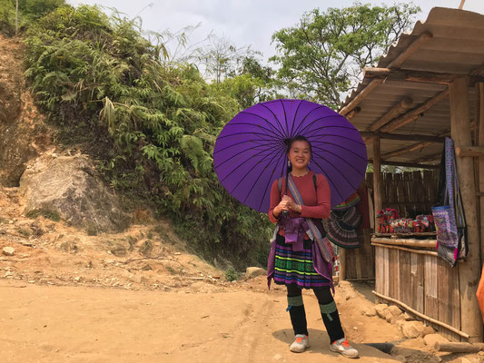 SA PA Trekking Tour mit Mang from the Black Hmong!