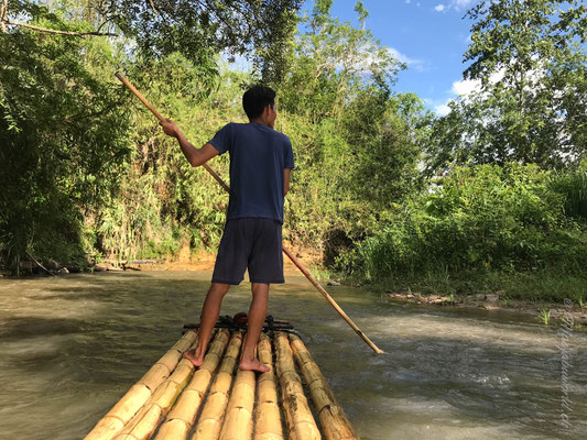 Bamboo Rafting