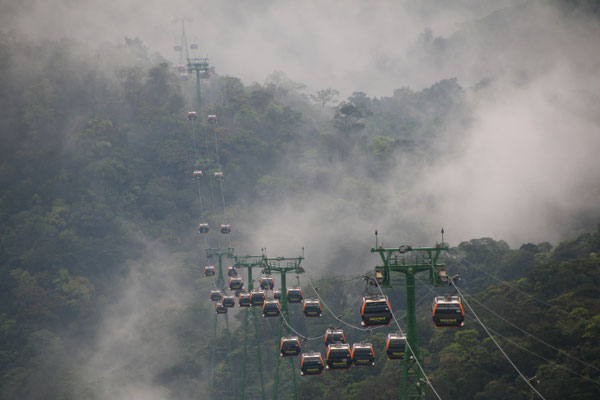 Bahnen in Ba Na Hills! Crazy!!!