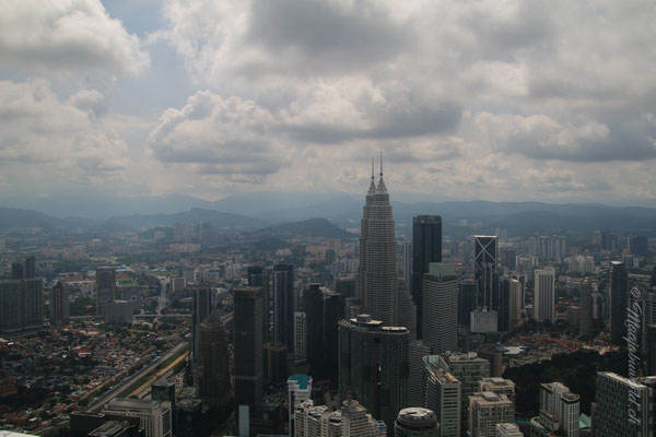 Aussicht vom Menara Tower / view from the Menara tower. 