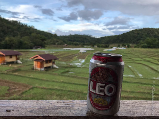 Ein Bierchen auf der Veranda! / A beer on the veranda. 