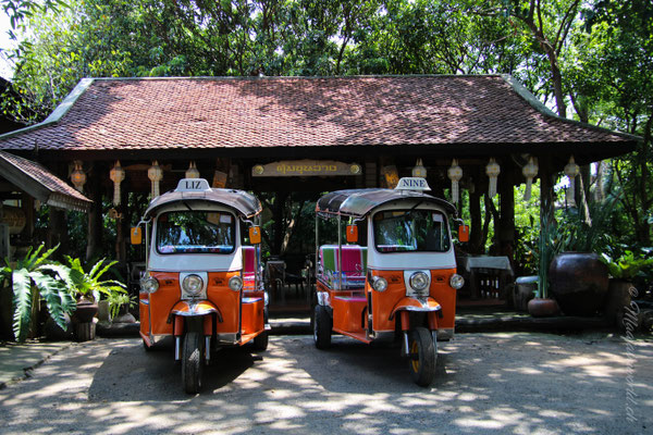 Erstes Treffen mit unseren TukTuk/ Meeting up with our TukTuk's