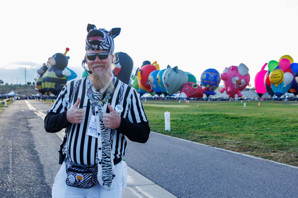 The zebra!