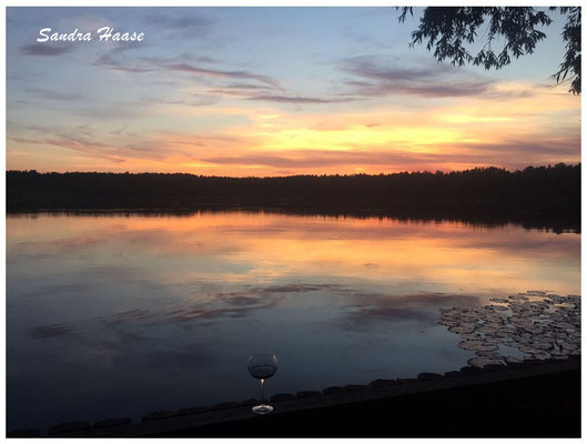 Sonnenuntergang Lubowsee